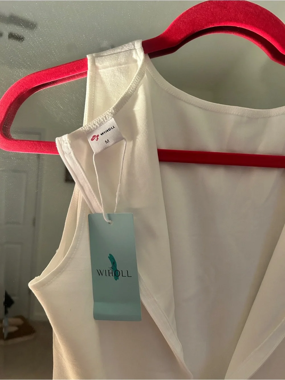 Sleeveless White Shift Dress — Minimalist Summer Style